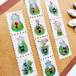 Spirit Jars - Stamp Style Washi Tape Closeup 3