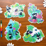 Spirit Lantern - large vinyl sticker Alt View