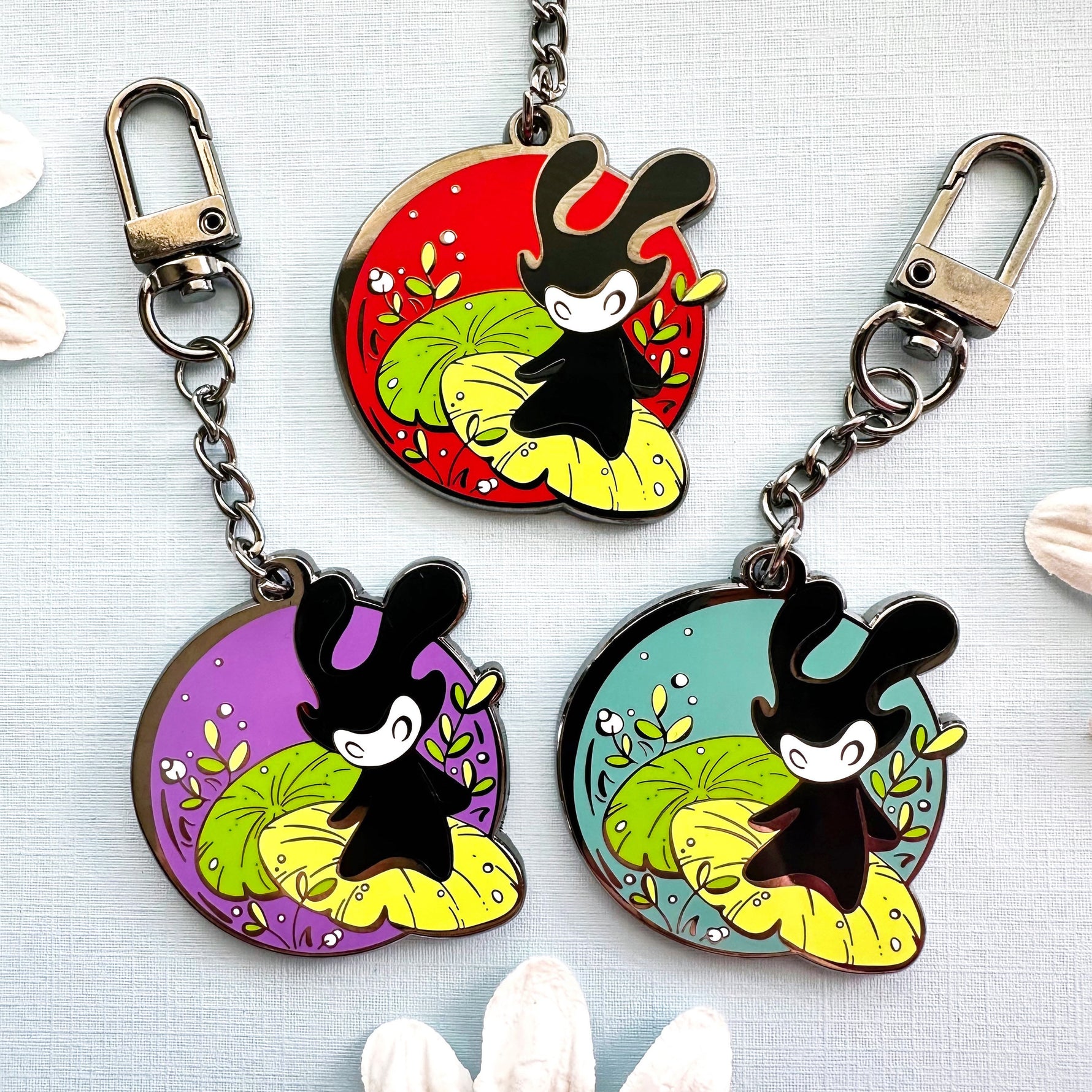 Spirit Moon - Keychain Front View