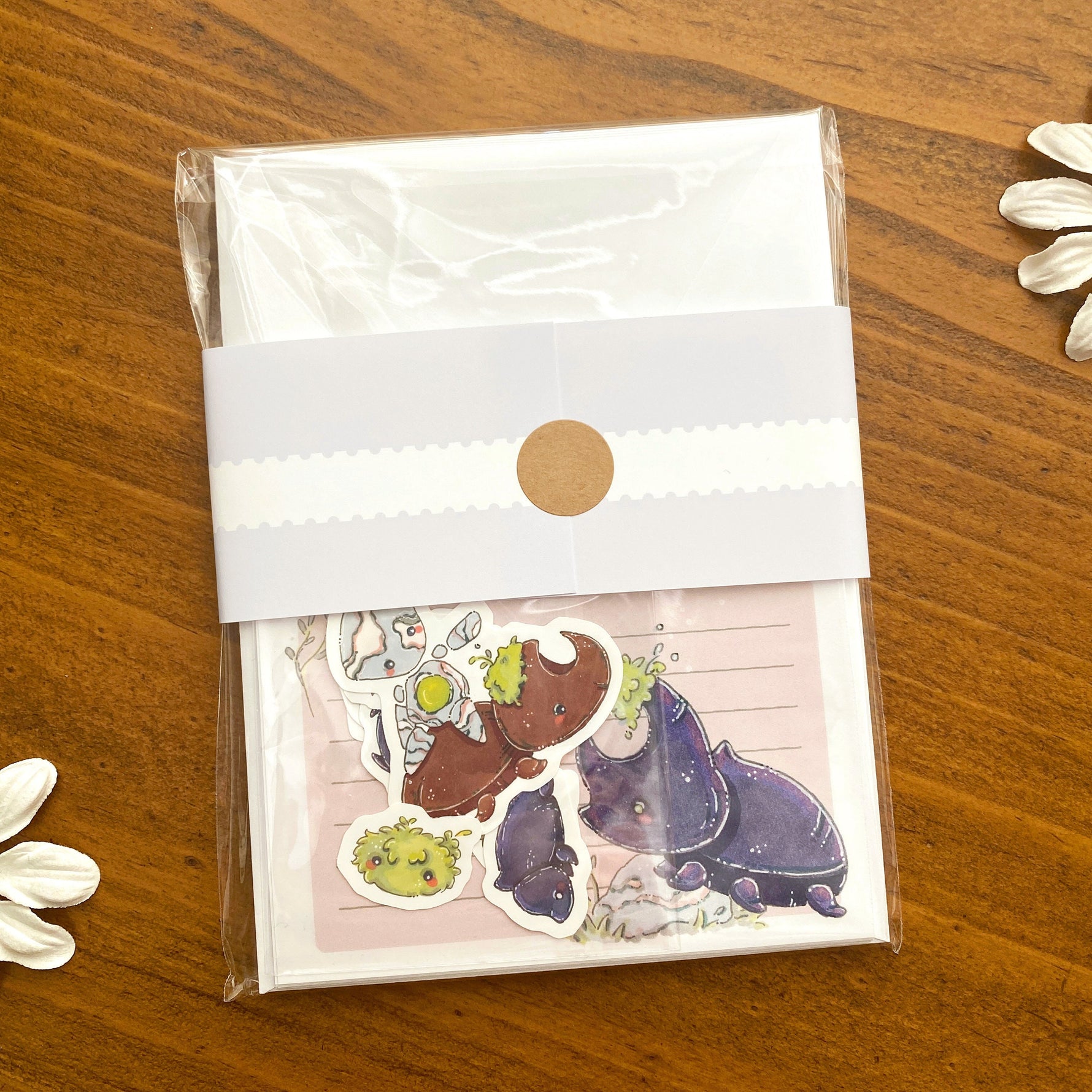 Stone Garden - Stationery set Packaged 2