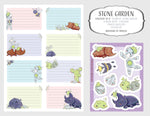 Stone Garden - Stationery set Single 2