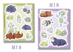 Stone Garden - vinyl sticker sheet Front