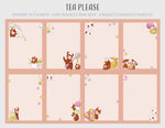 Tea Please - Little Spirits - Stationery set Single