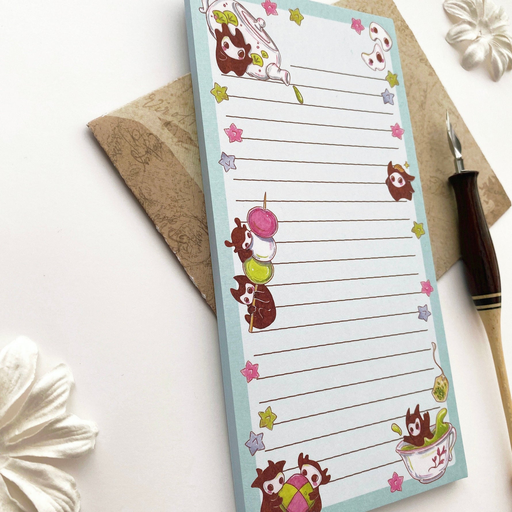 Tea Spirits - List Notepad Alt View