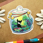 Terrarium Spirit - vinyl sticker Alt view