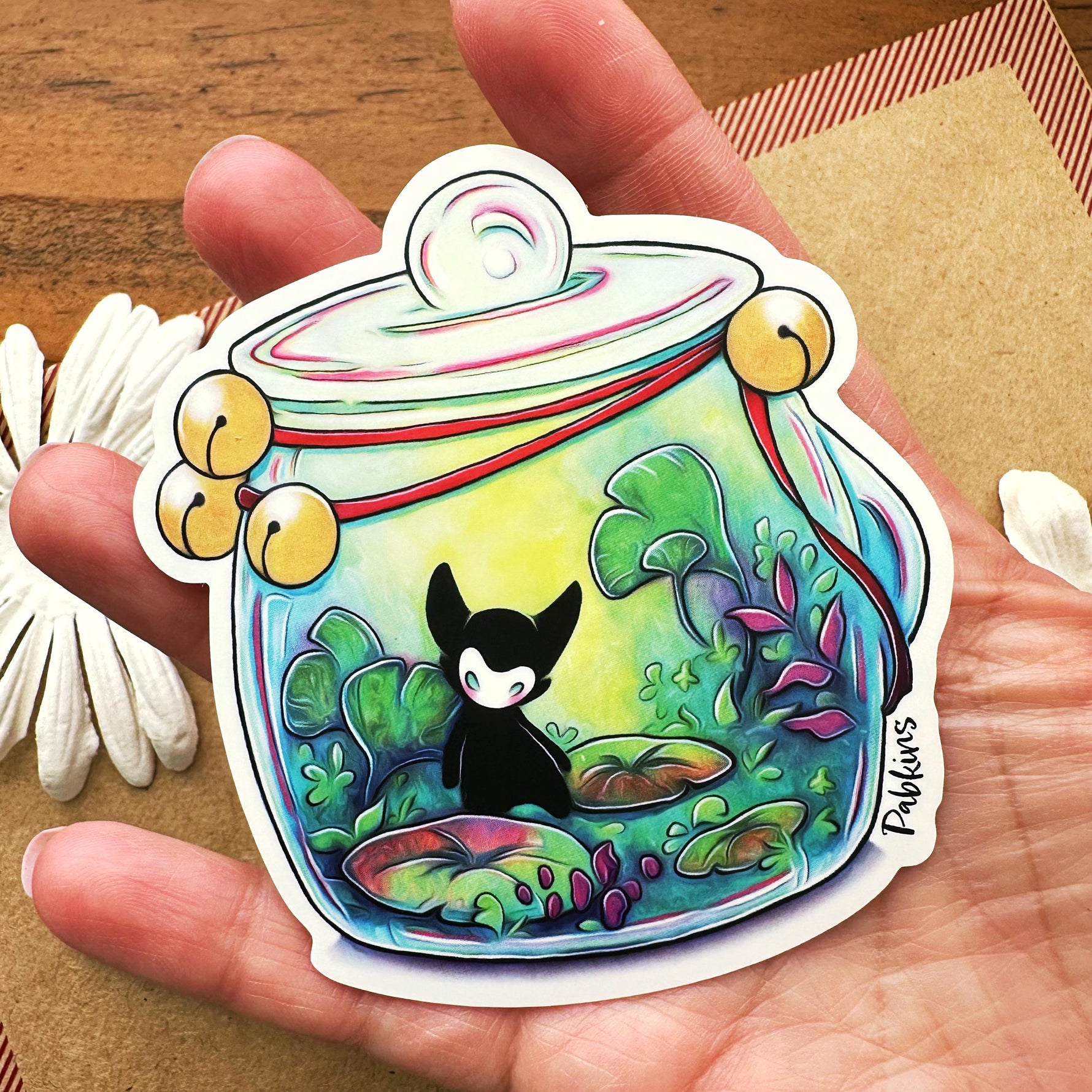 Terrarium Spirit - vinyl sticker Alt view 2