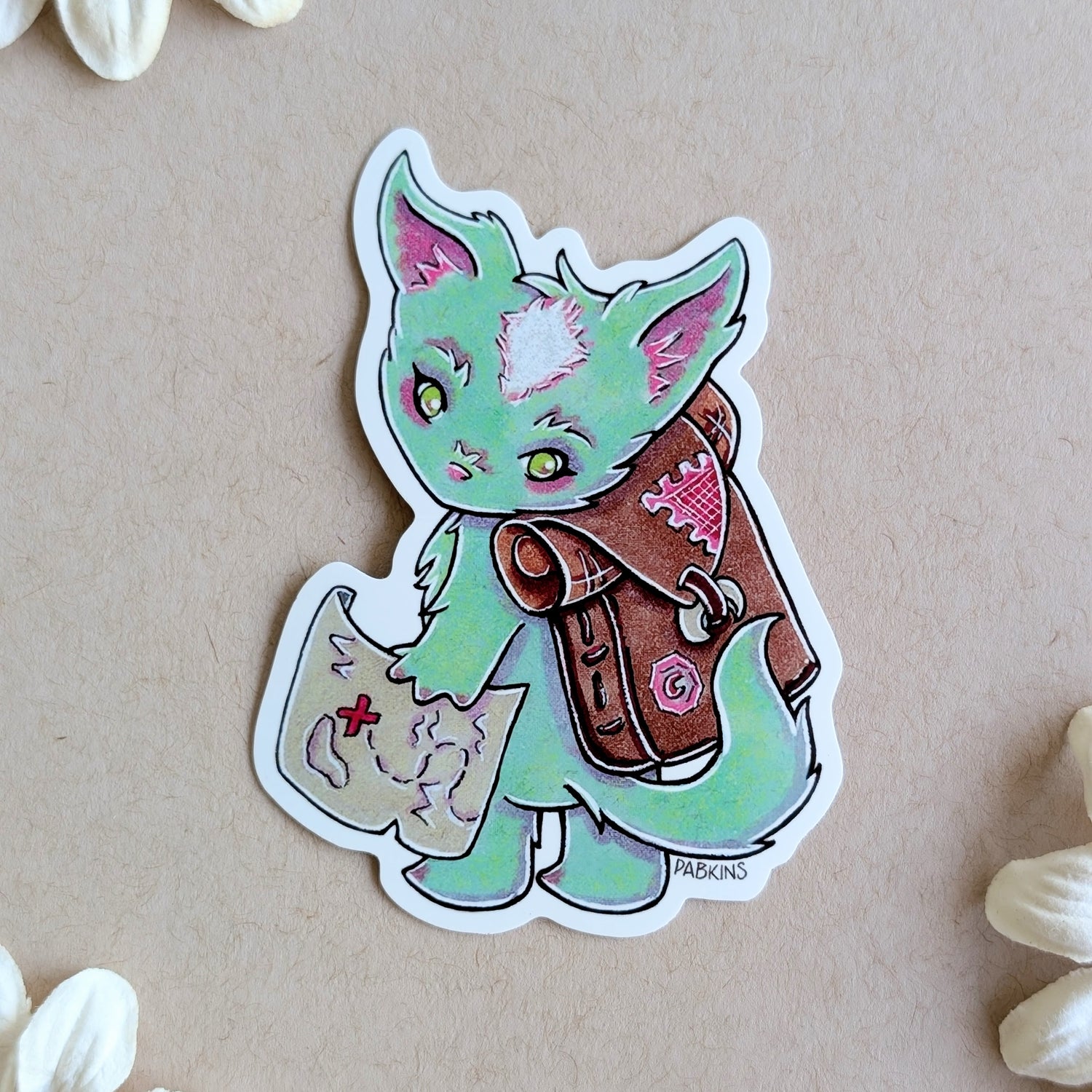 Treasure Hunter - Vinyl Sticker