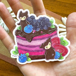 Triple Berry Spirit Cake - vinyl sticker Alt View 2