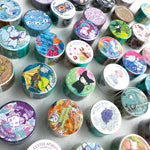 Washi Tape Grab Bag (all different designs) - original illustrations, planner journal organizer bujo supplies