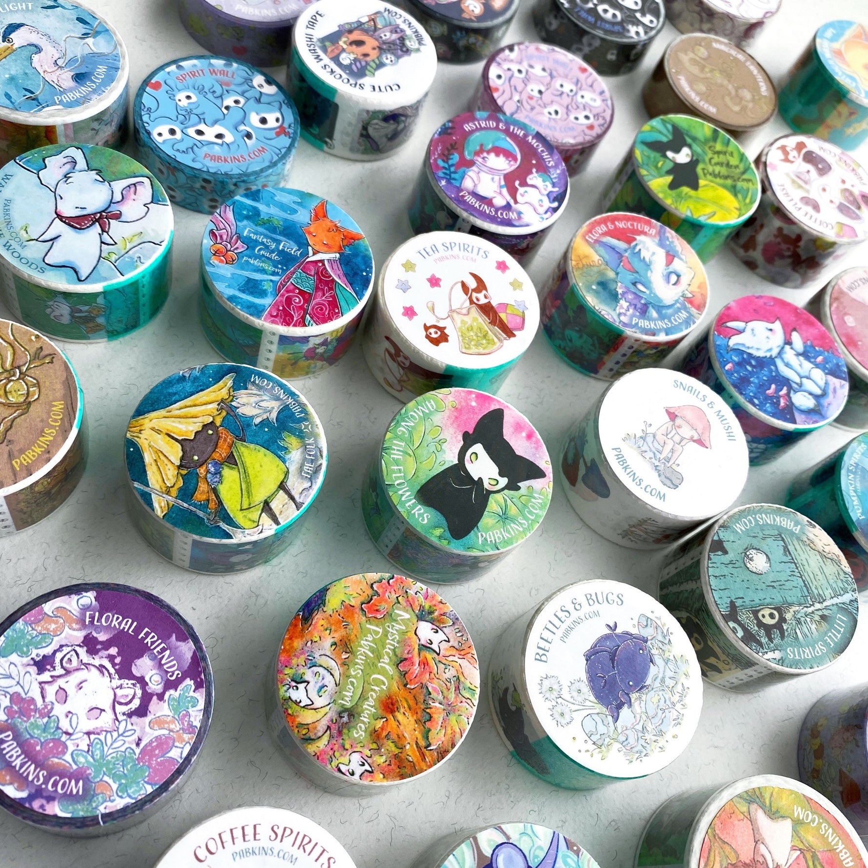 Washi Tape Grab Bag (all different designs) - original illustrations, planner journal organizer bujo supplies