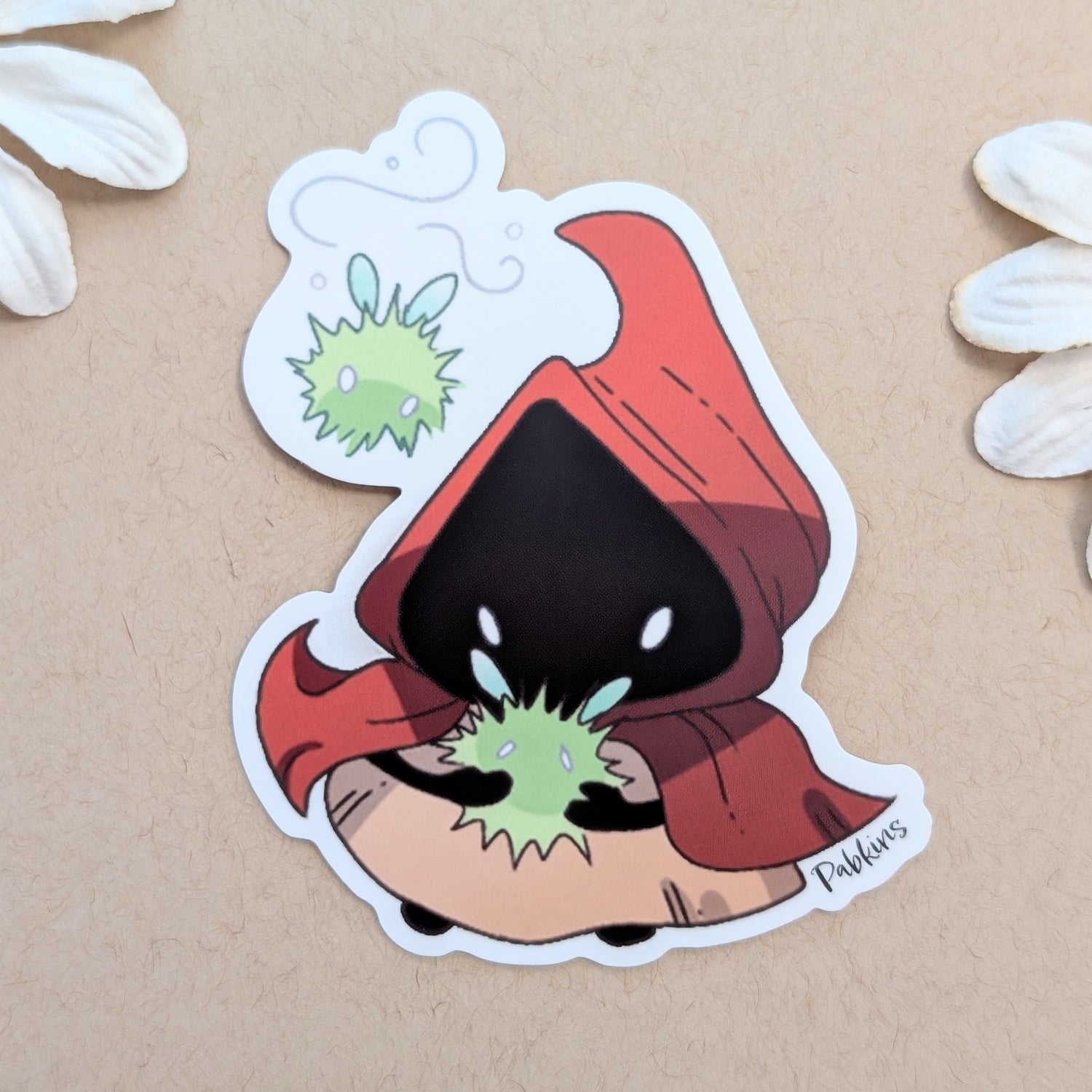 Wispy Hug - Vinyl Sticker