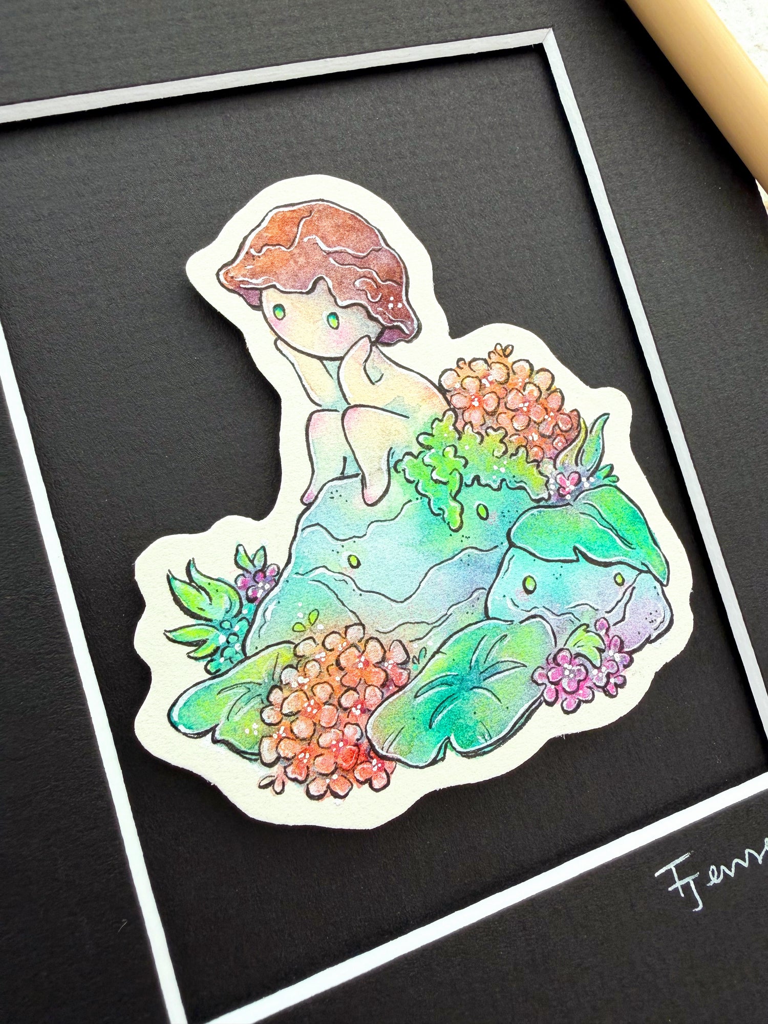 a dreamy afternoon painting alt side view