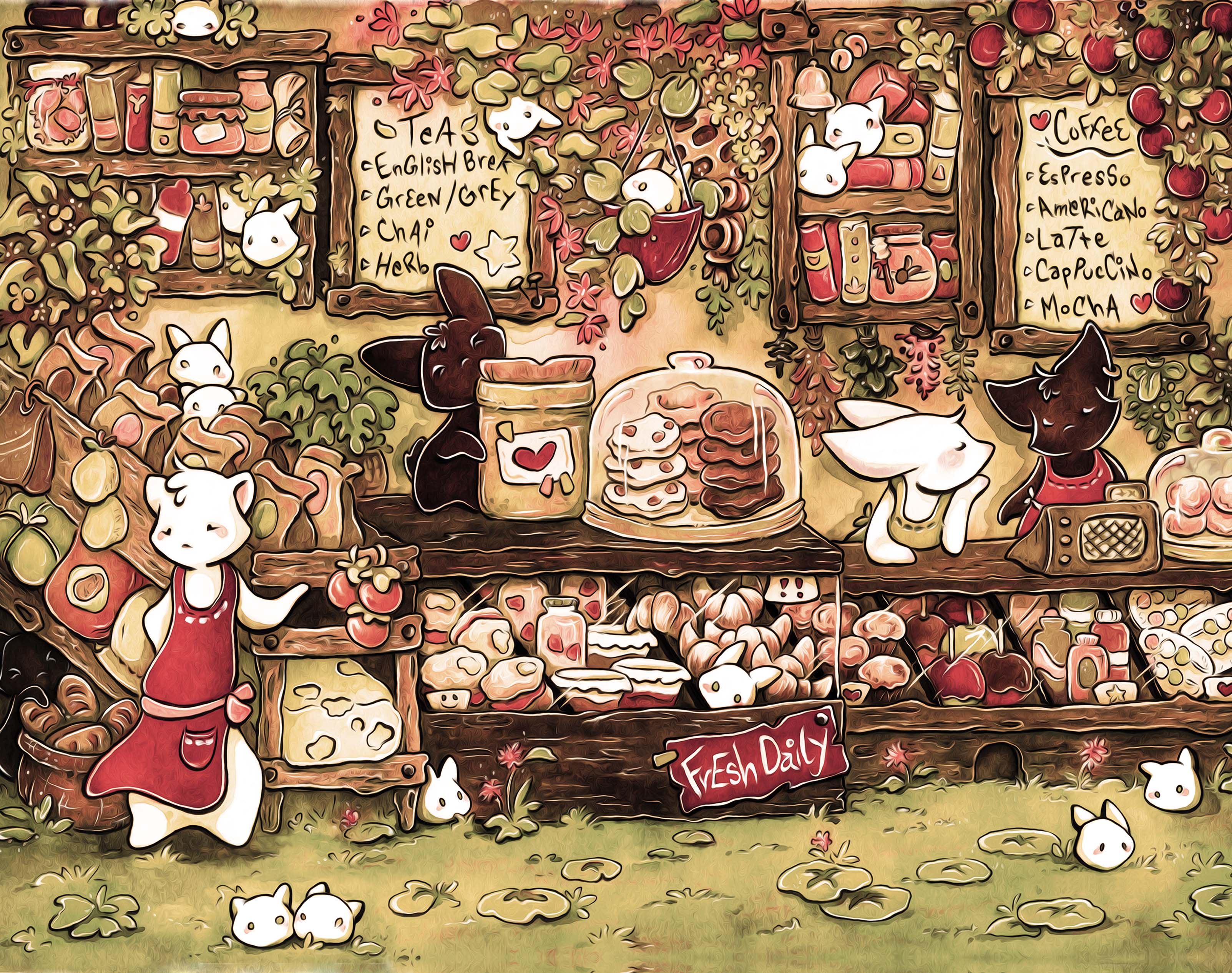 Cottage Core Cafe Theme