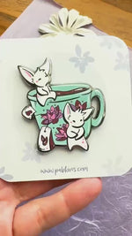 Coffee Critters - hard enamel pin video